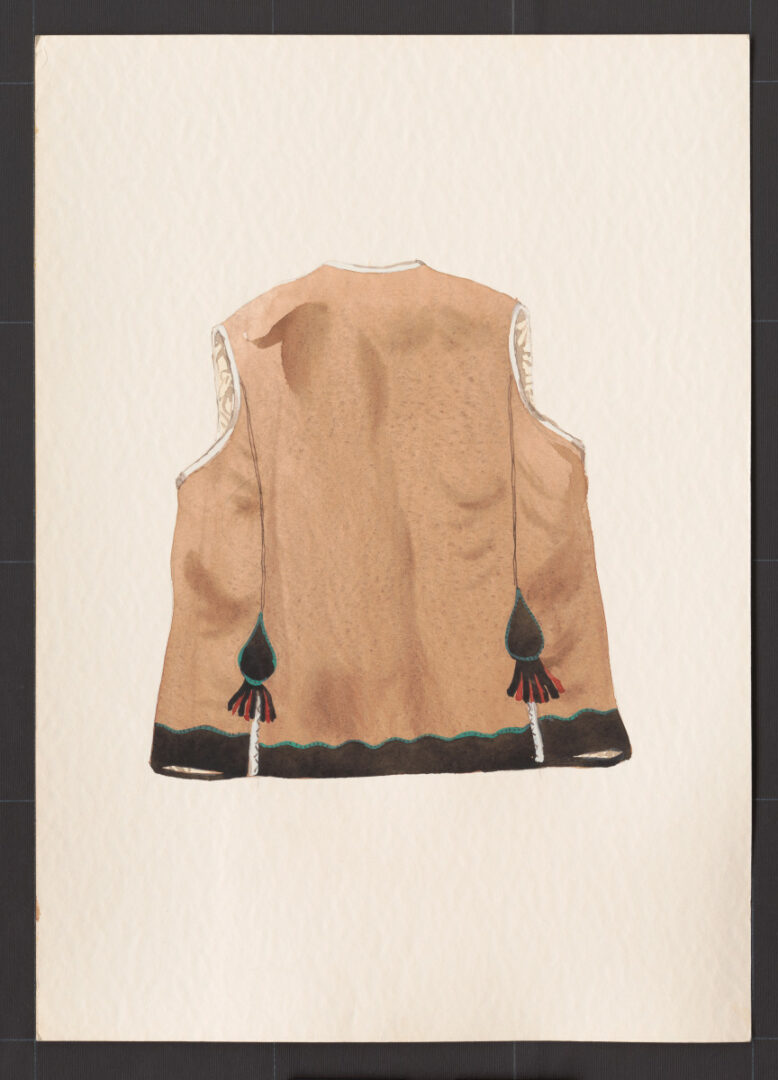 Kresba – kožuštek ženský