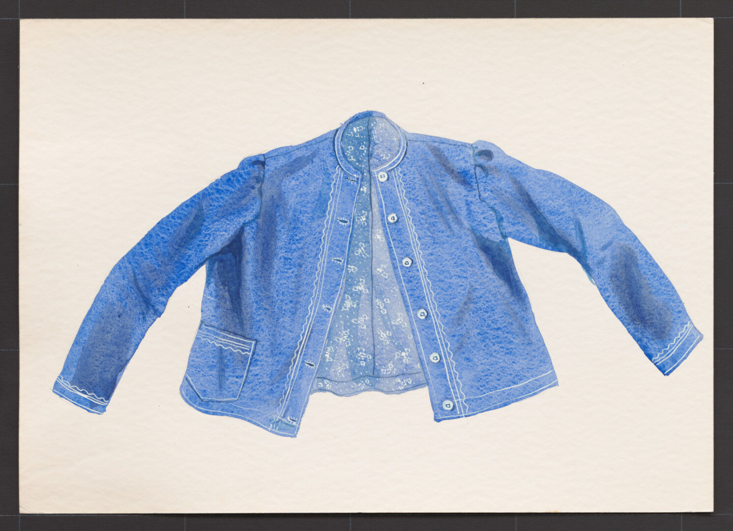 Kresba – kabátik ženský