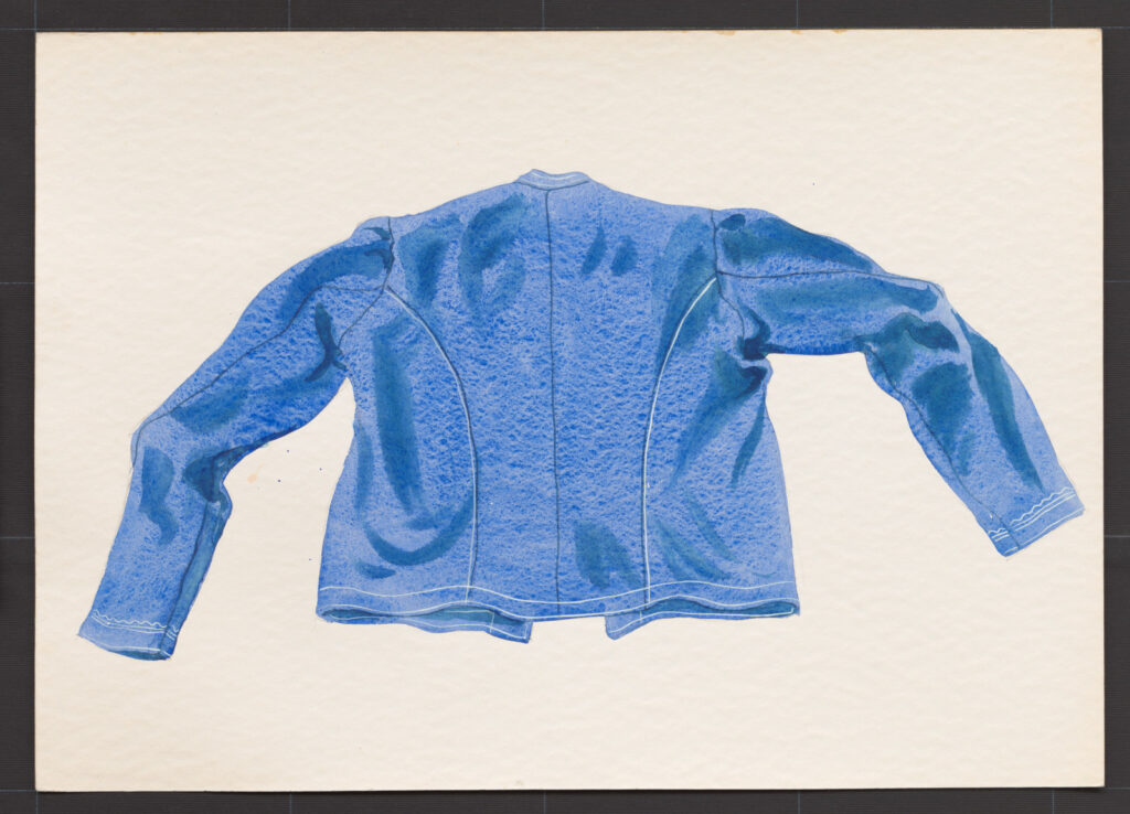 Kresba – kabátik ženský