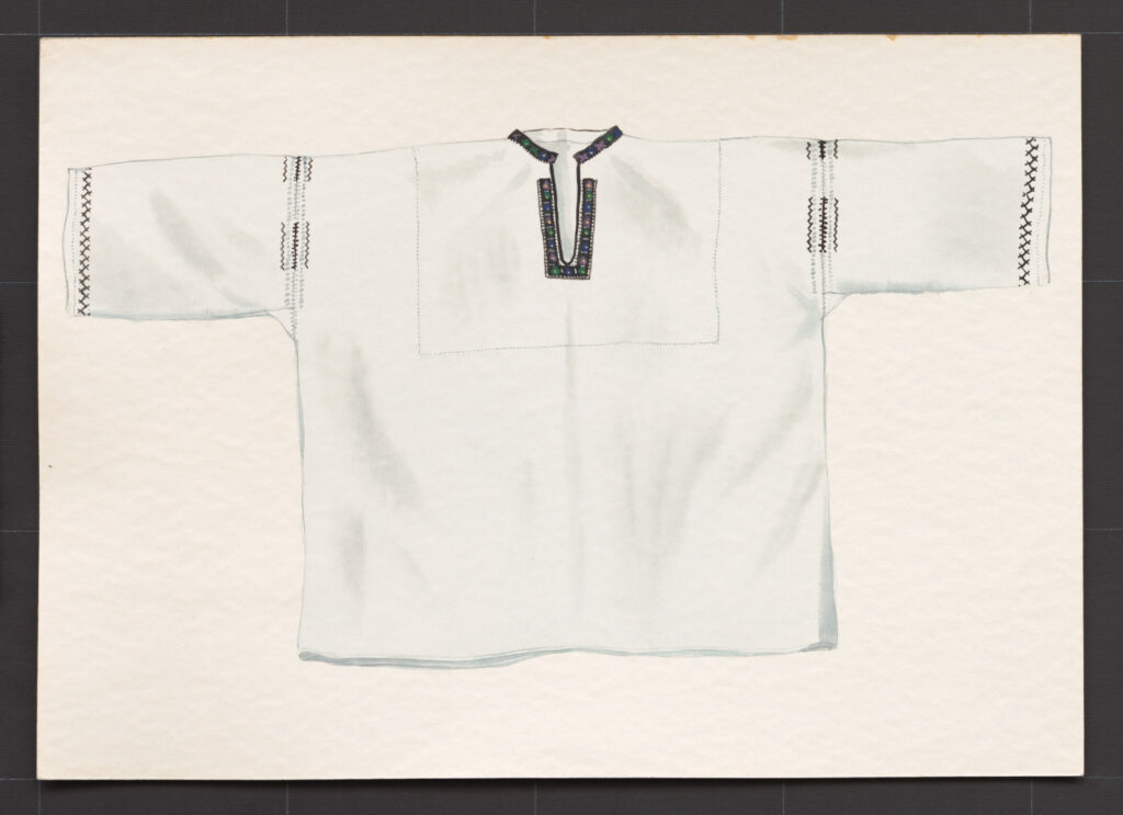 Kresba – košeľa mužská sviatočná