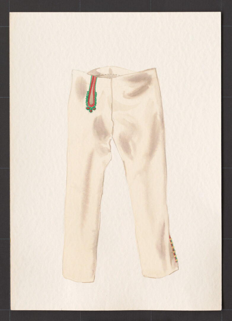 Kresba – nohavice súkenné