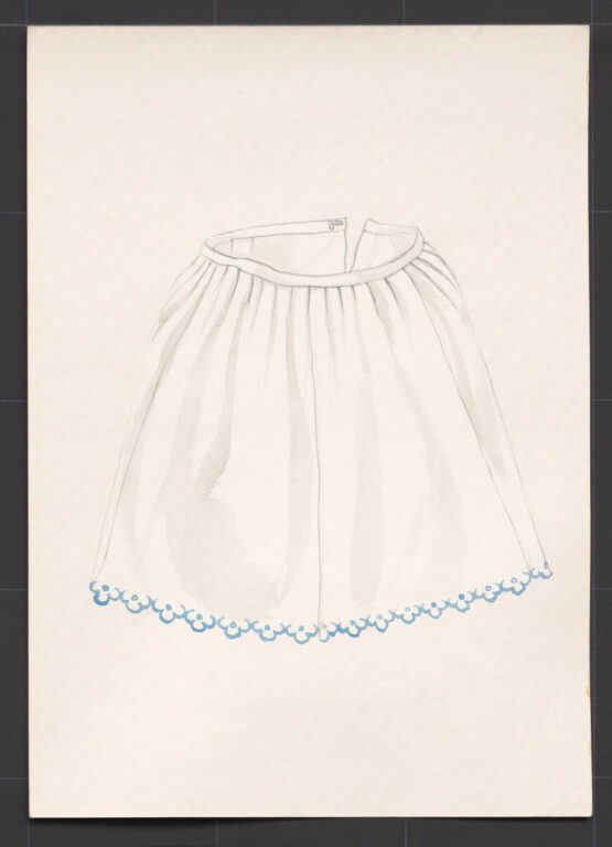 Kresba – sukňa spodná