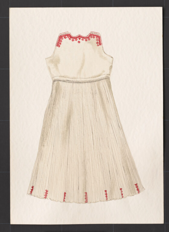 Kresba – sukňa so živôtikom