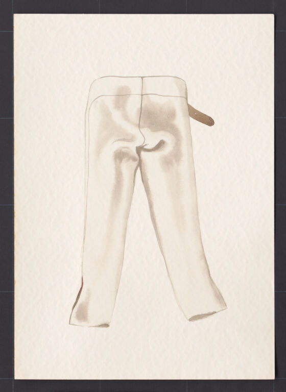 Kresba – nohavice súkenné