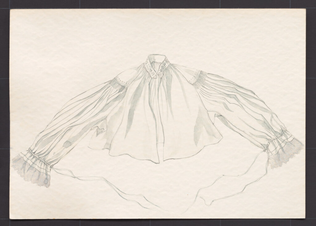 Kresba – rukávce sviatočné