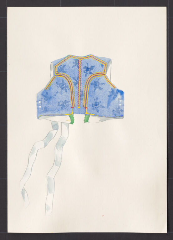 Kresba – živôtik mužský sviatočný