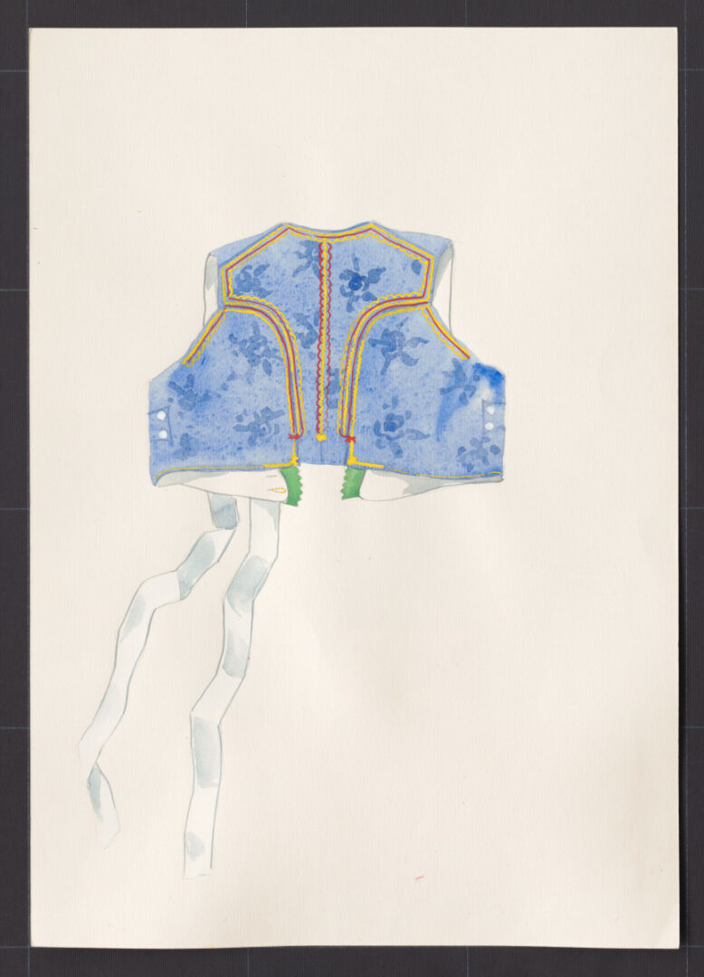 Kresba – živôtik mužský sviatočný