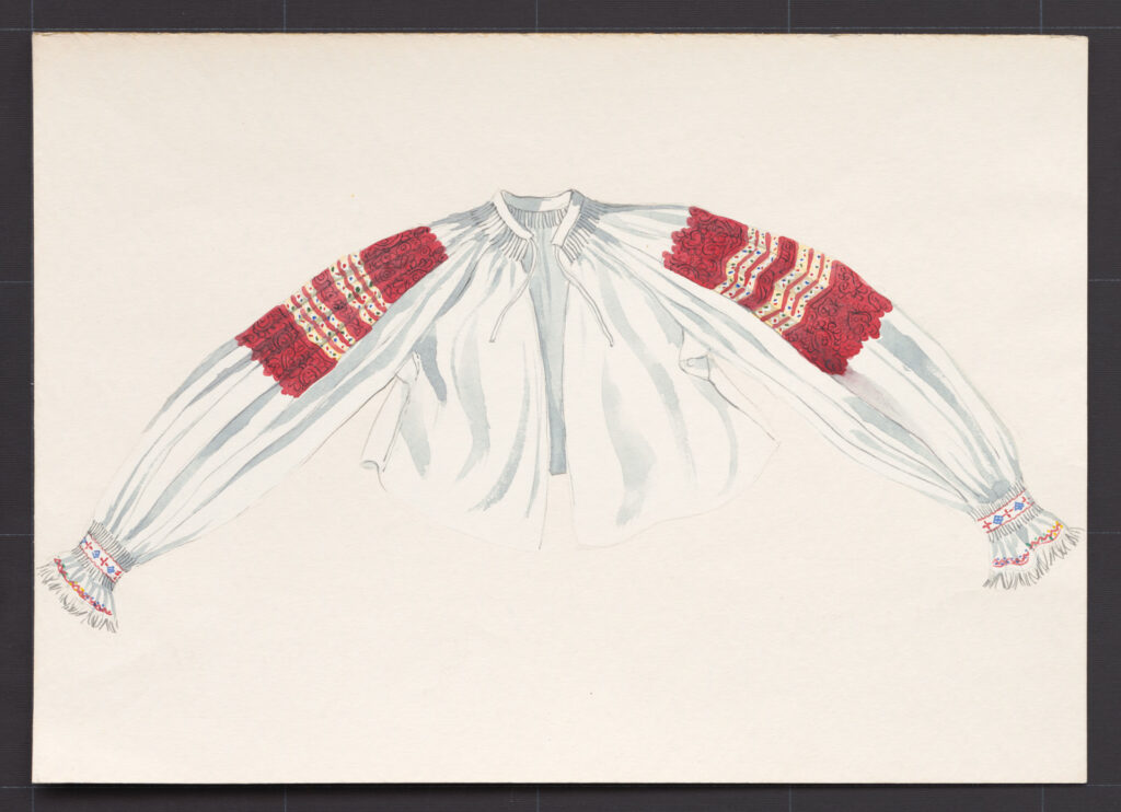 Kresba – rukávce pracovné