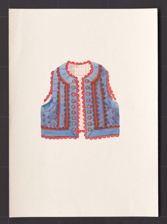 Kresba – živôtik mužský sviatočný