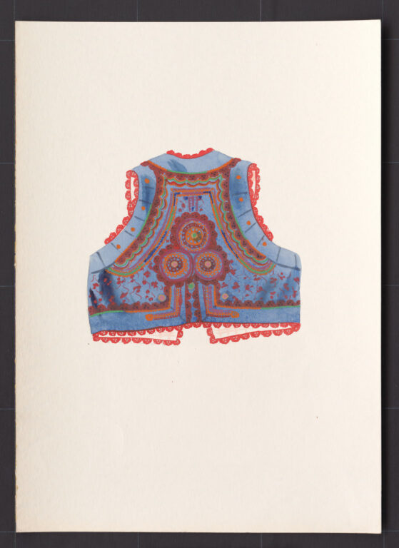 Kresba – živôtik mužský sviatočný