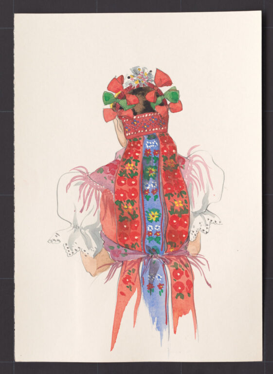 Kresba – parta – úprava na hlave