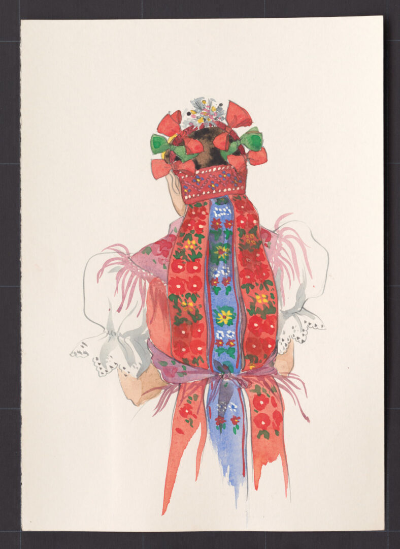 Kresba – parta – úprava na hlave