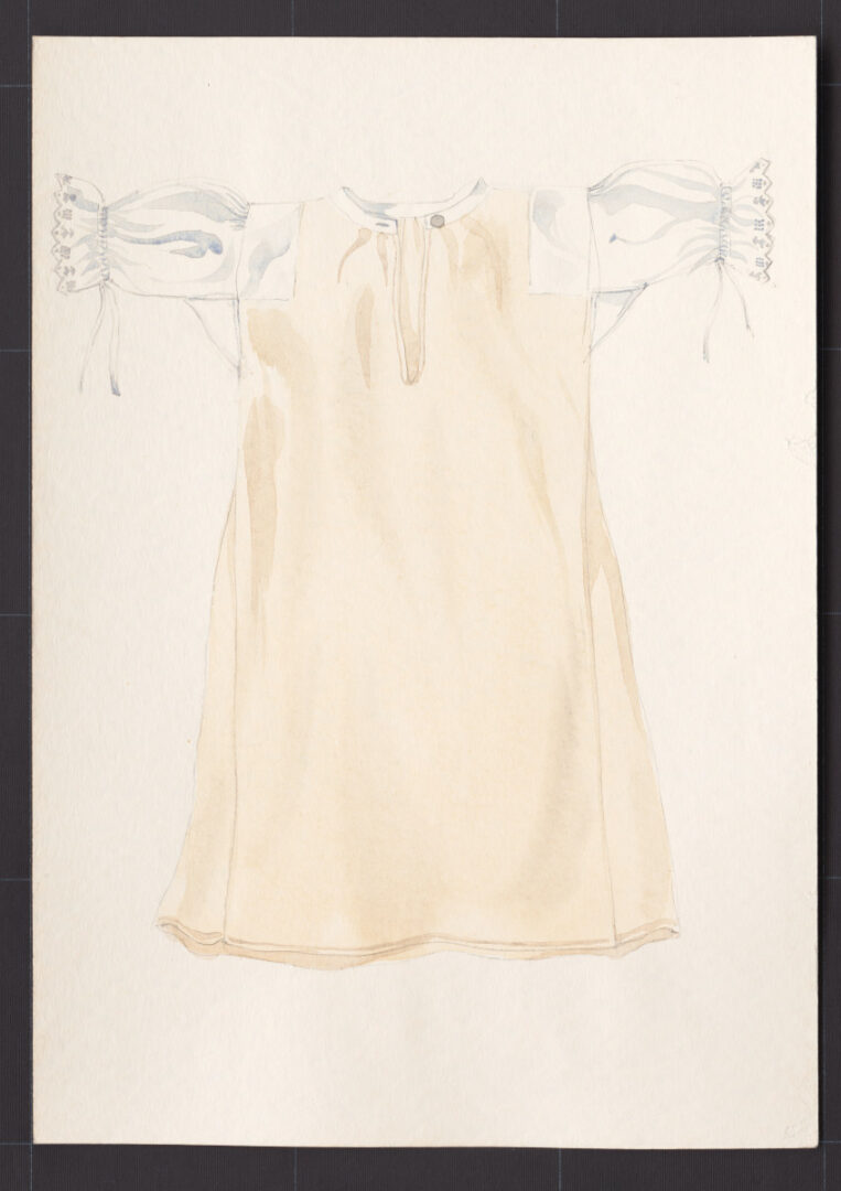 Kresba – košeľa ženská