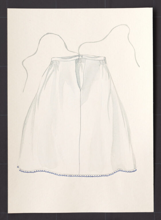 Kresba – sukňa spodná