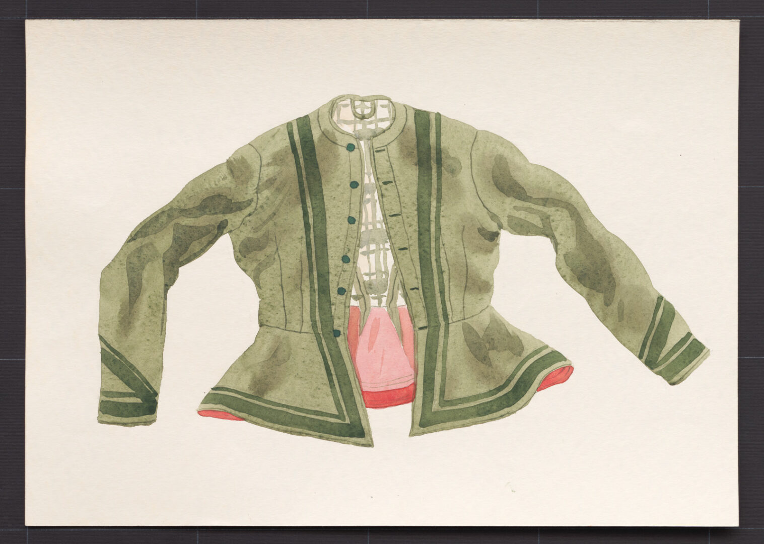 Kresba – kabátik ženský