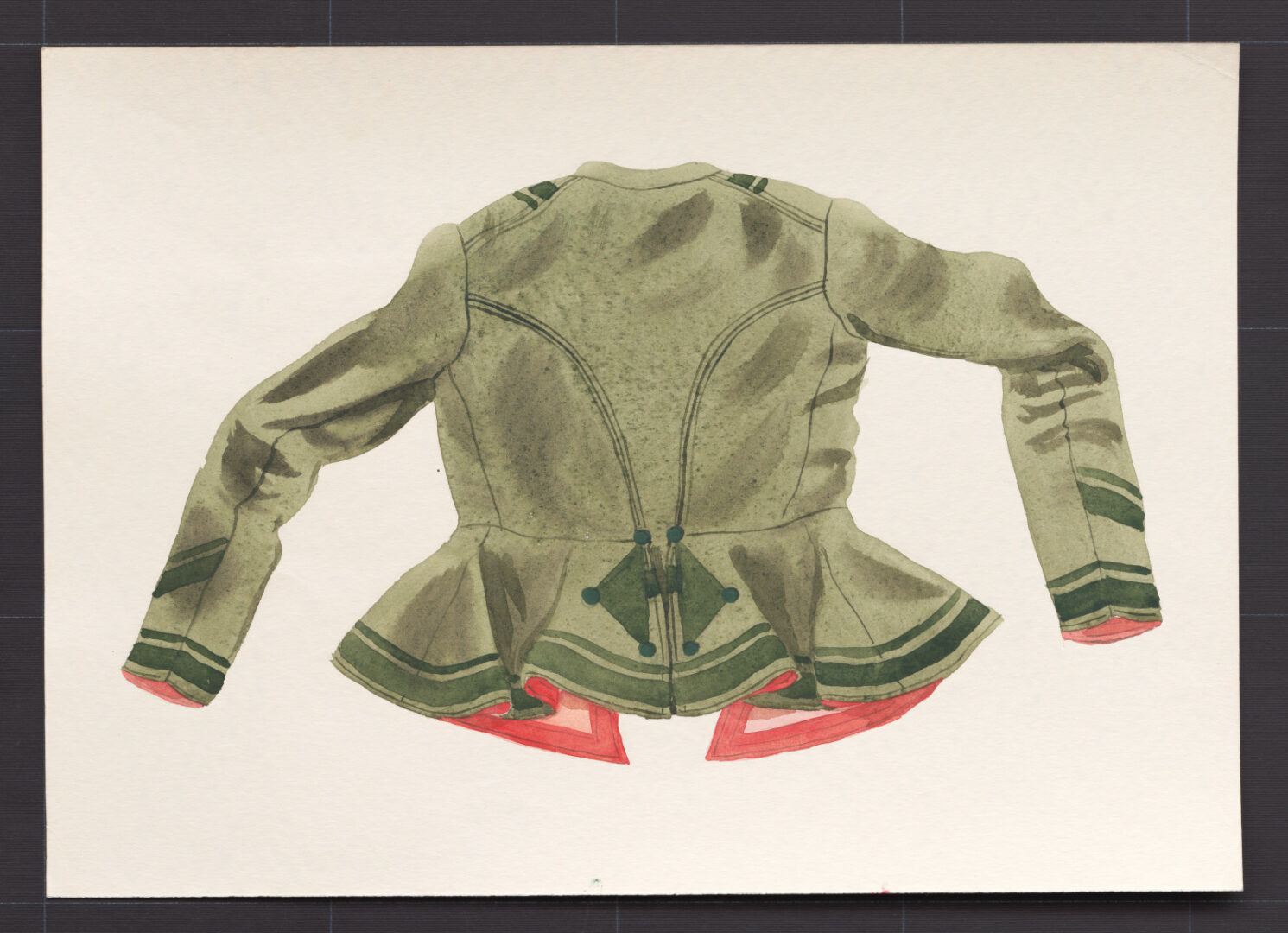 Kresba – kabátik ženský