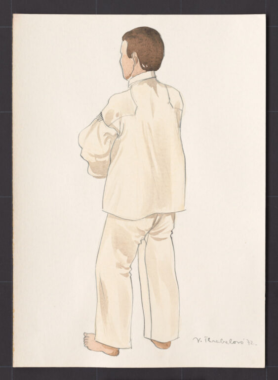 Kresba – odev mužský pracovný