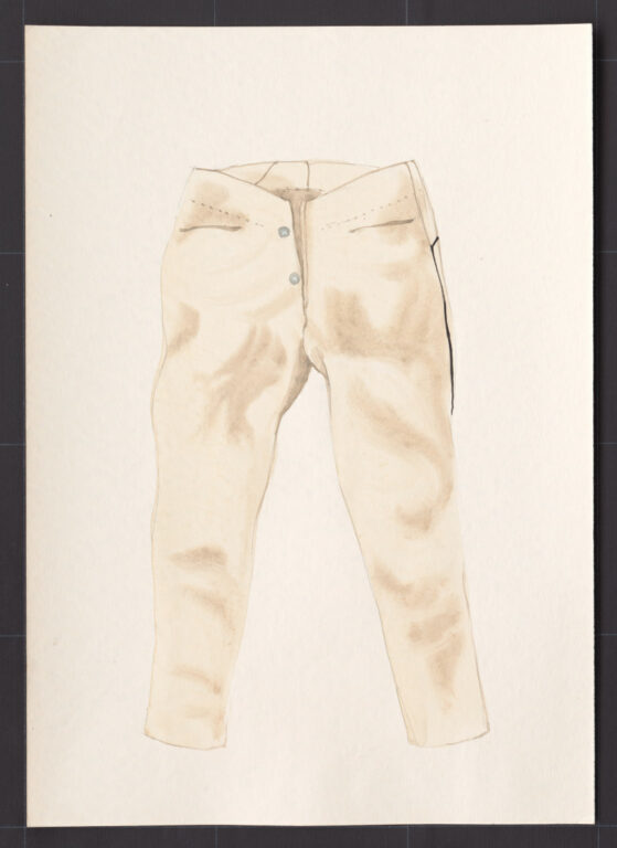 Kresba – nohavice súkenné