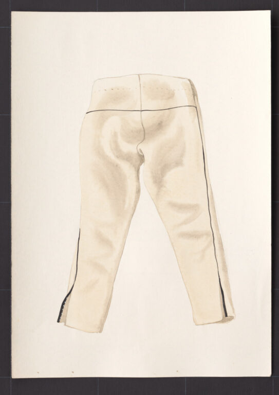 Kresba – nohavice súkenné