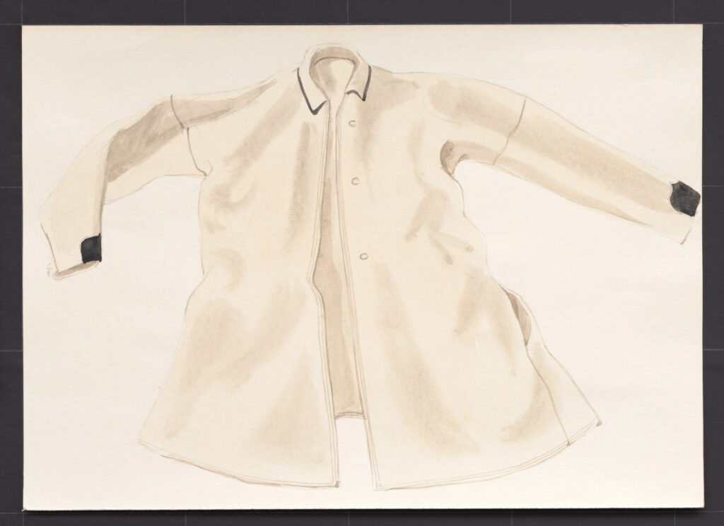 Kresba – kabanica mužská