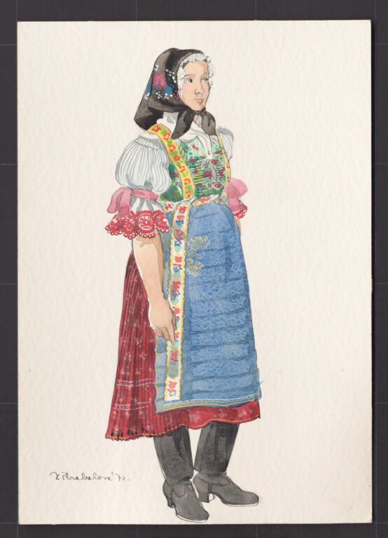 Kresba – odev ženský