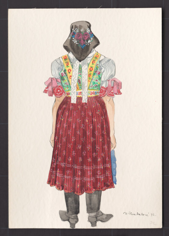 Kresba – odev ženský