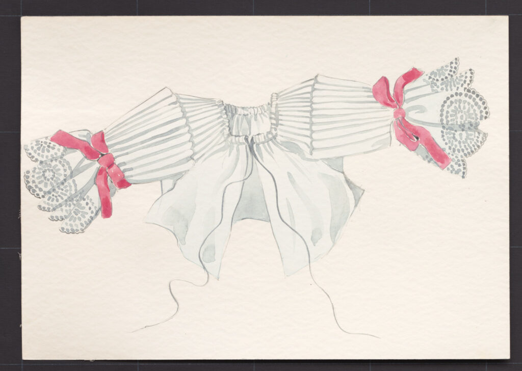 Kresba – rukávce sviatočné