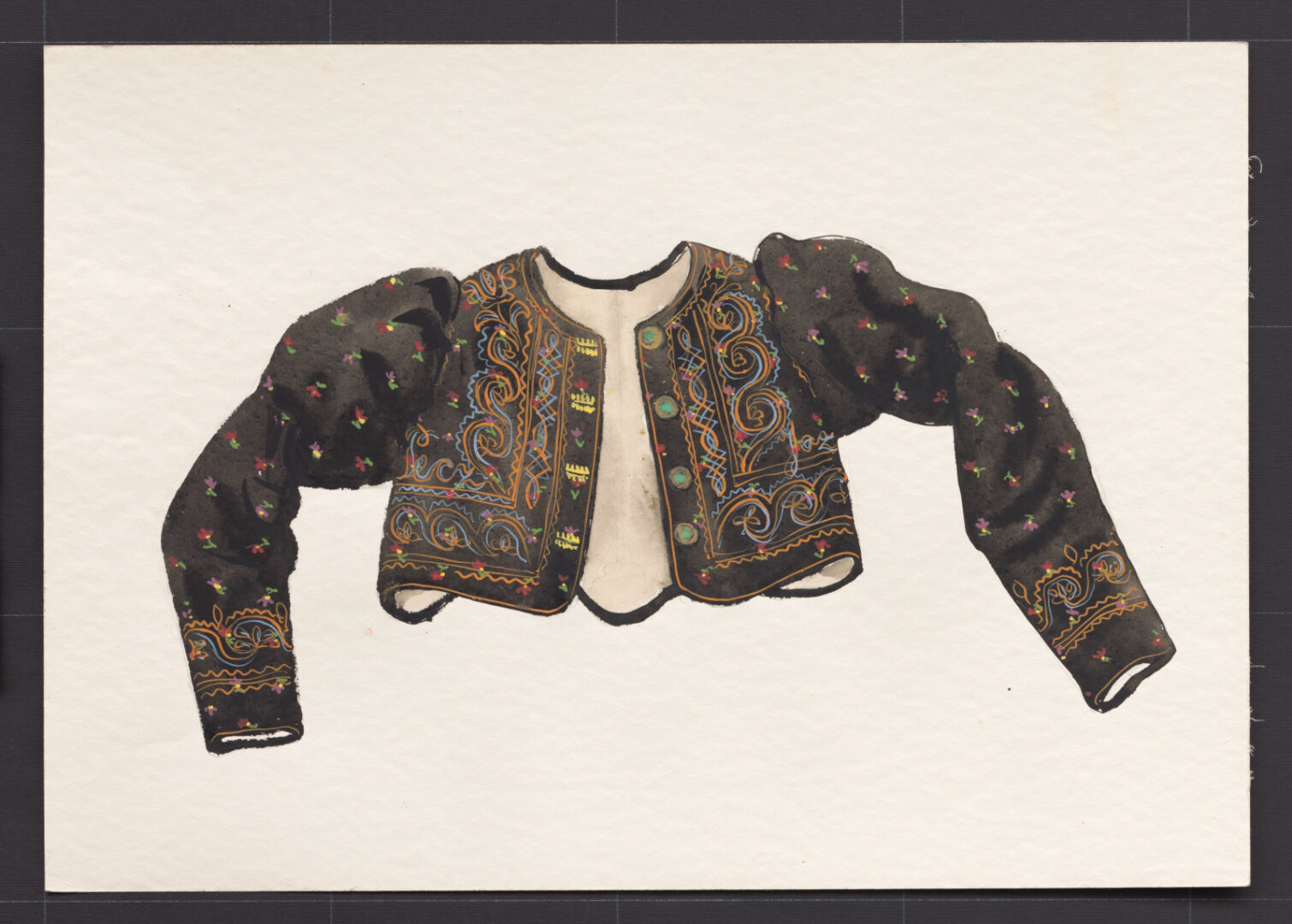 Kresba – kabátik ženský