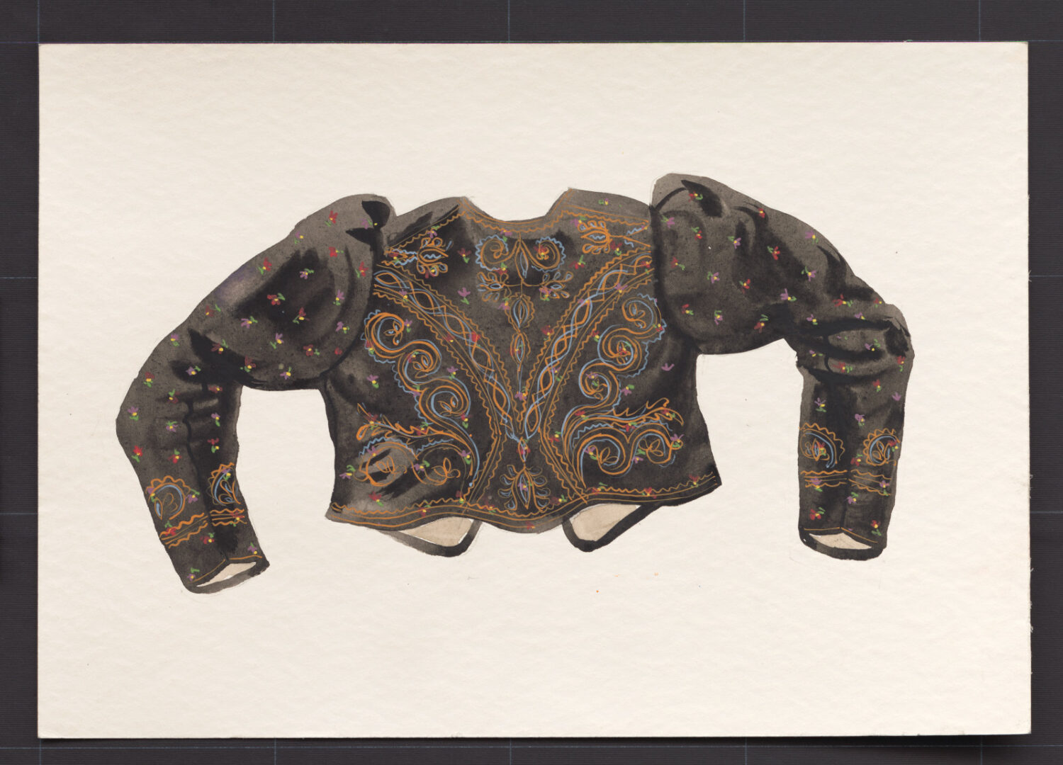 Kresba – kabátik ženský