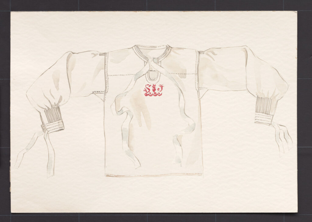 Kresba – košeľa mužská