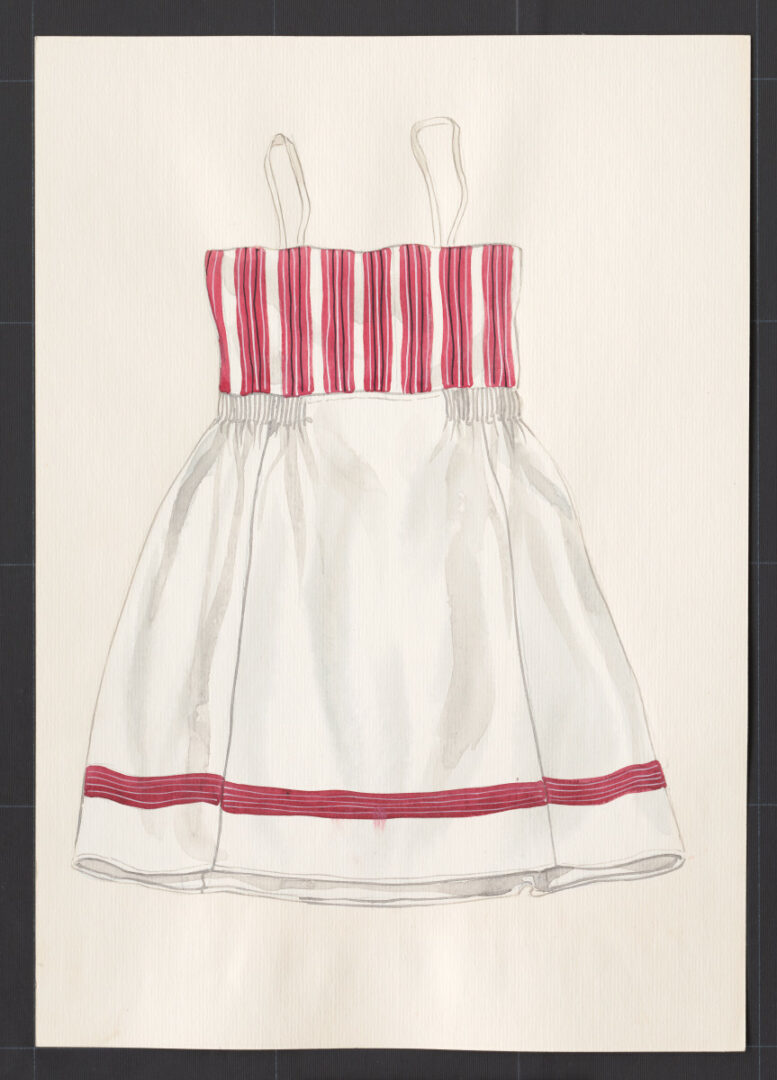 Kresba – rubáš bavlnený