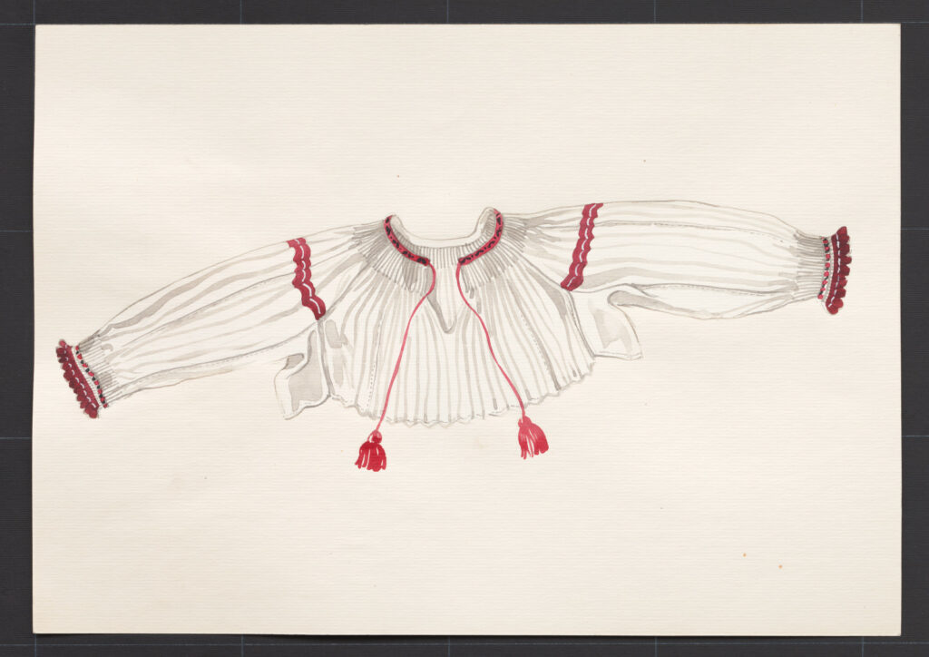 Kresba – rukávce konopné