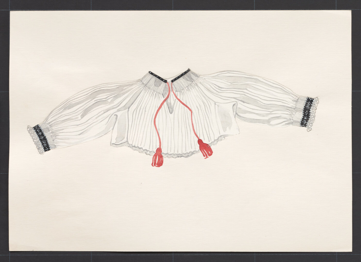 Kresba – rukávce sviatočné