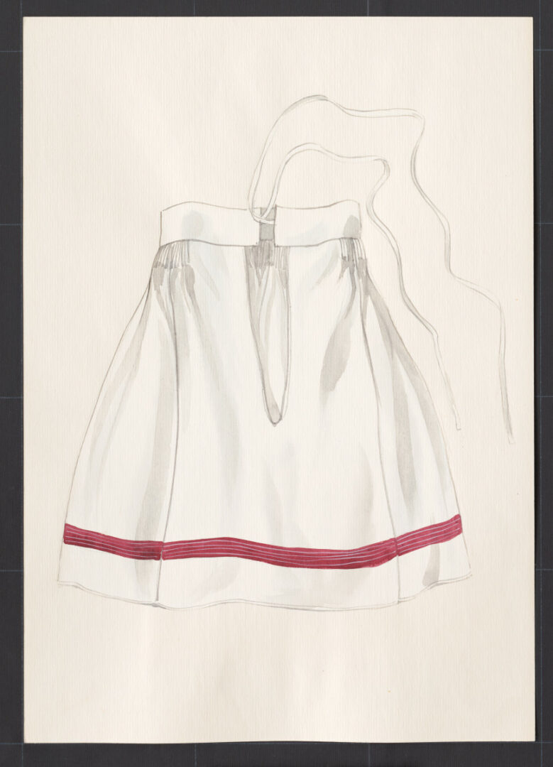 Kresba – sukňa spodná