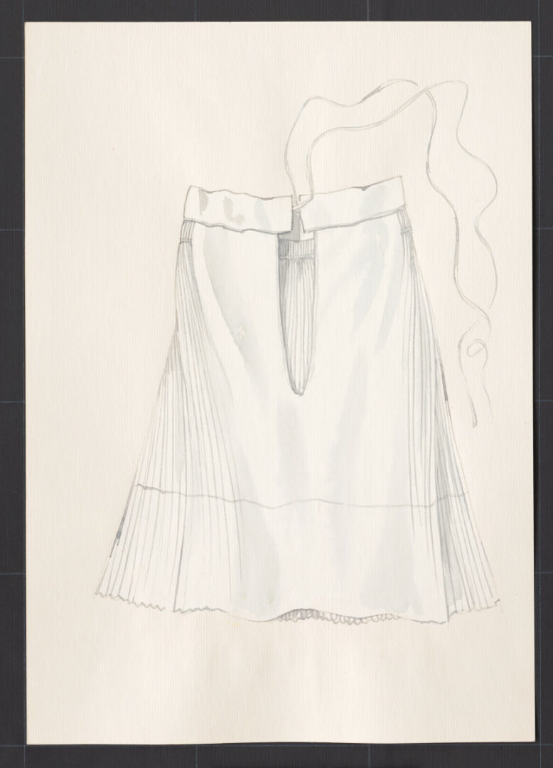 Kresba – sukňa sviatočná