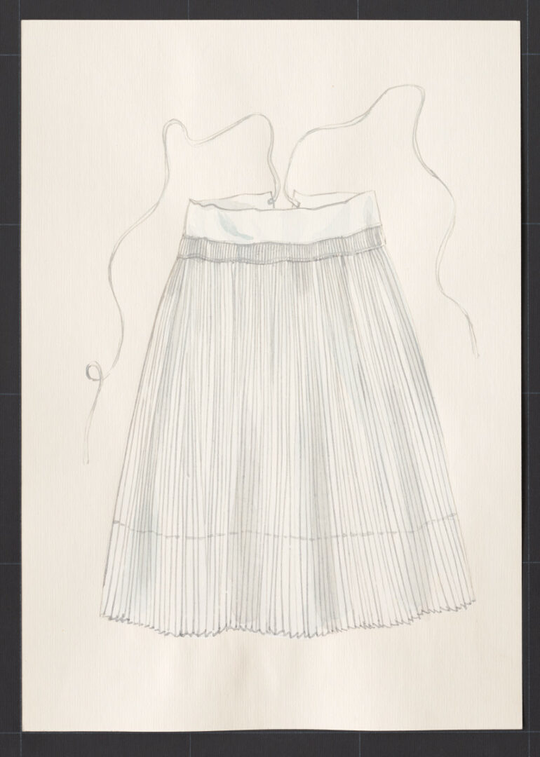 Kresba – sukňa sviatočná