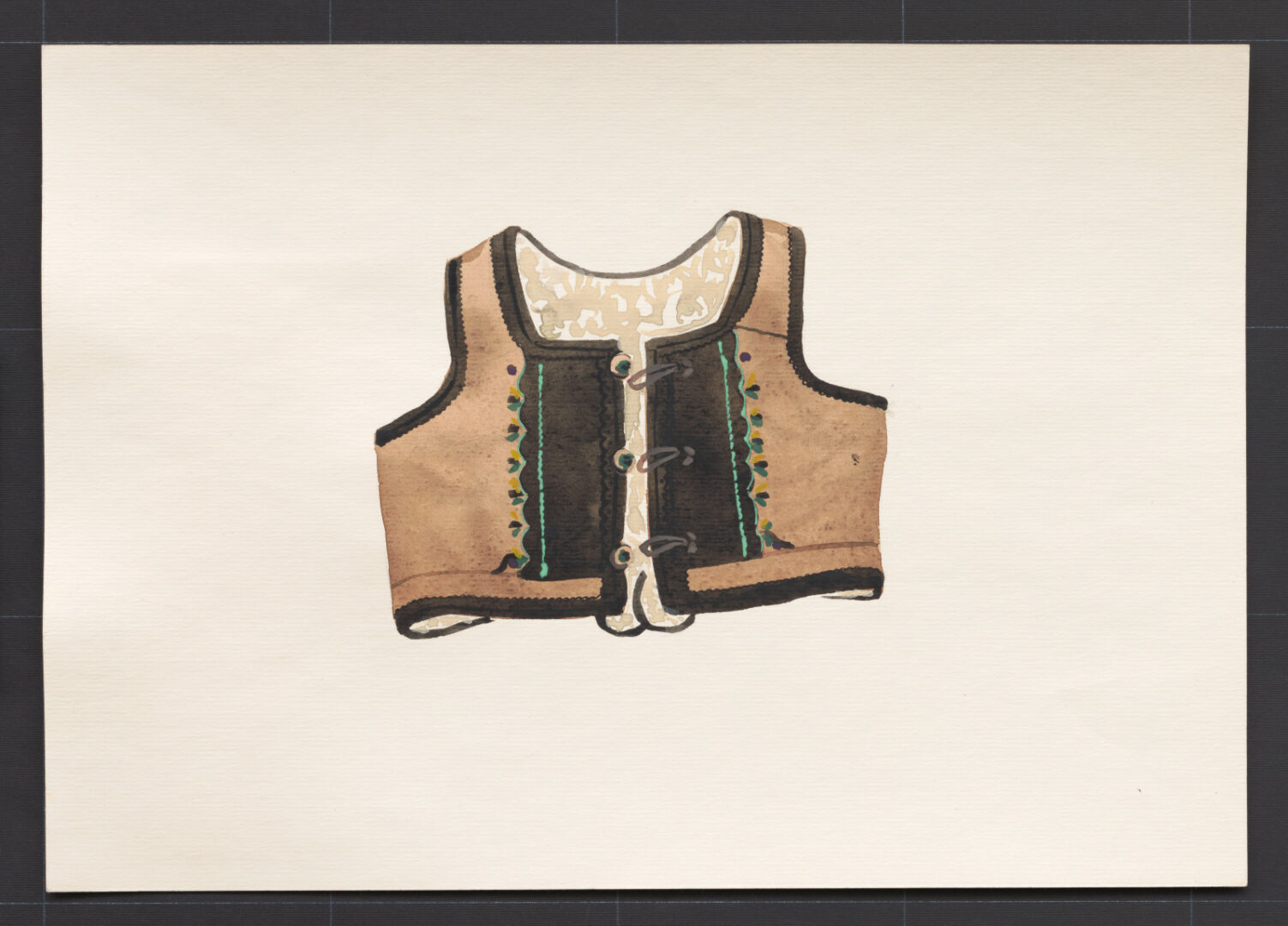 Kresba – kožuštek ženský