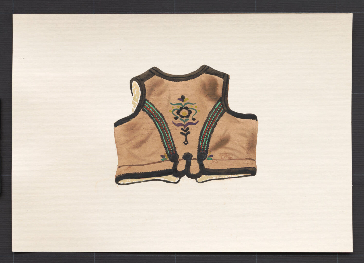 Kresba – kožuštek ženský