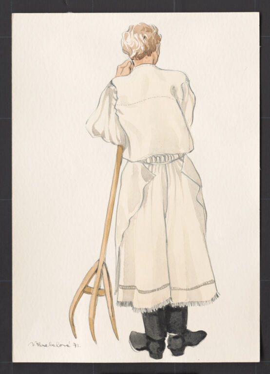 Kresba – odev mužský pracovný