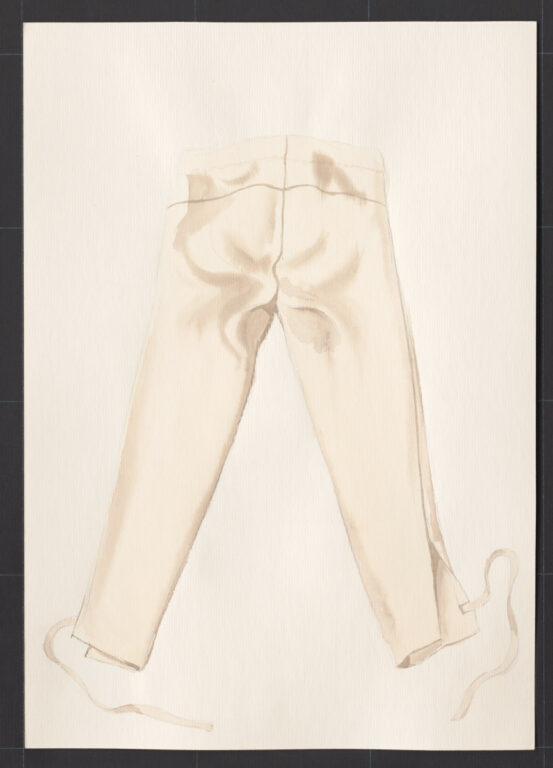 Kresba – nohavice súkenné