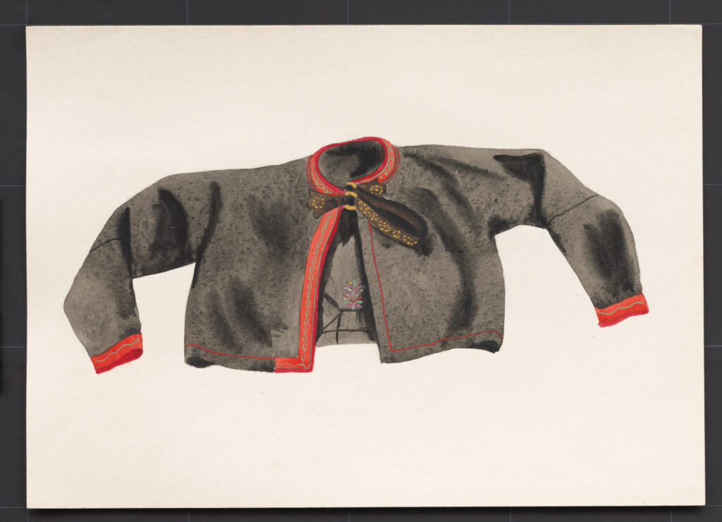 Kresba – kabanica mužská