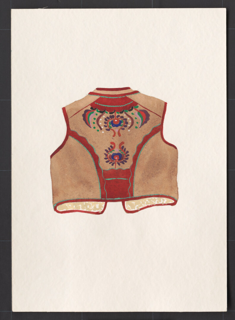 Kresba – kožuštek mužský