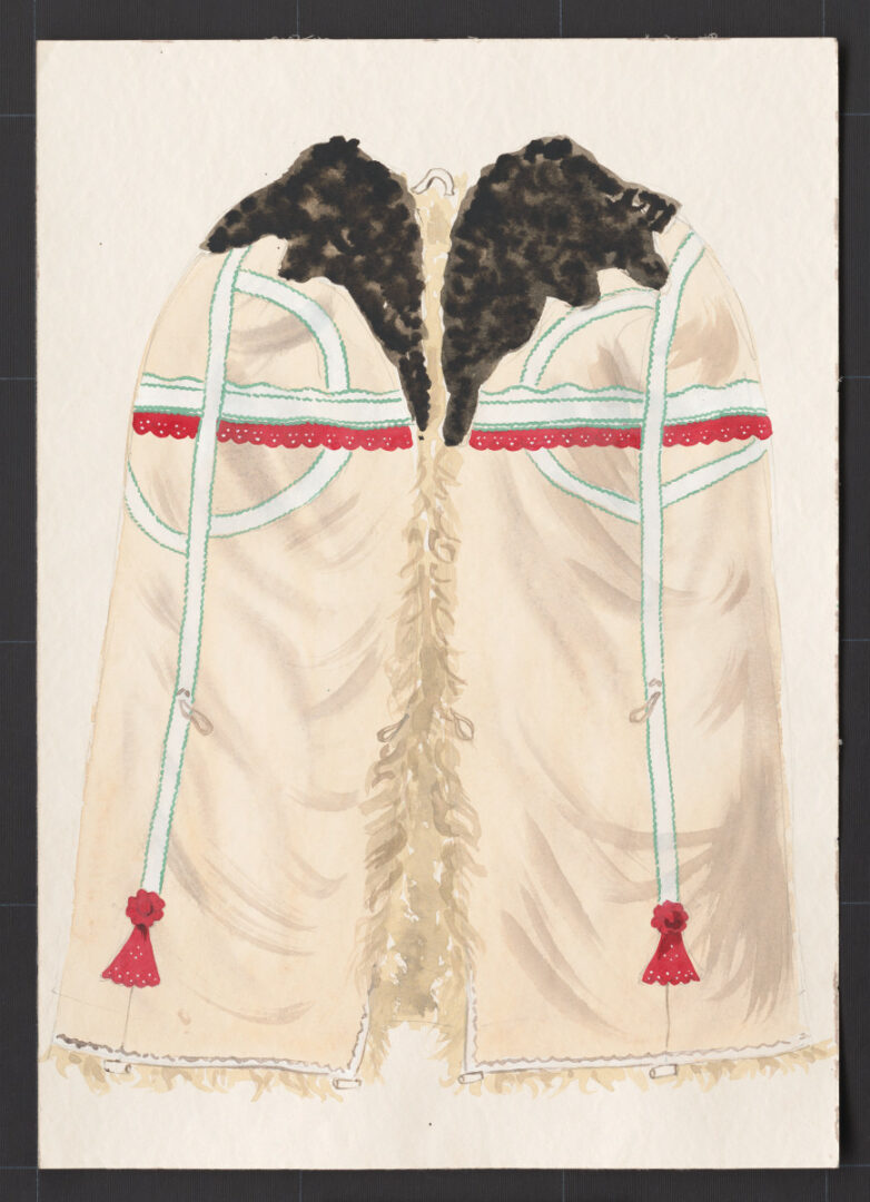 Kresba – bunda kožušinová