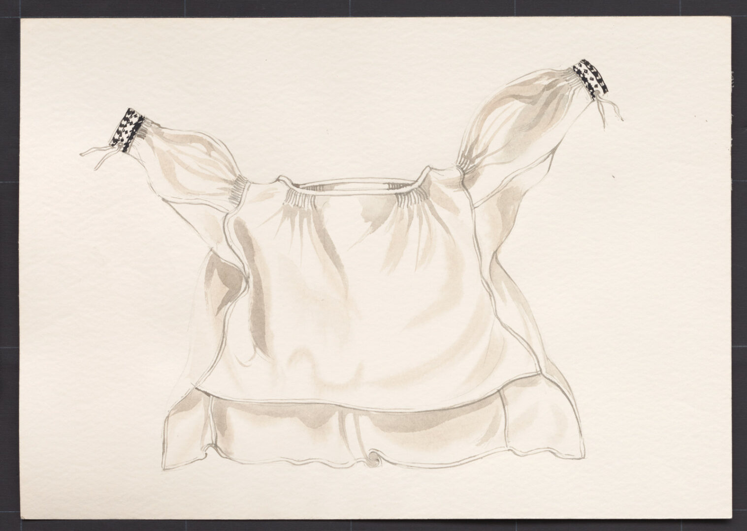 Kresba – oplecko ženské pracovné