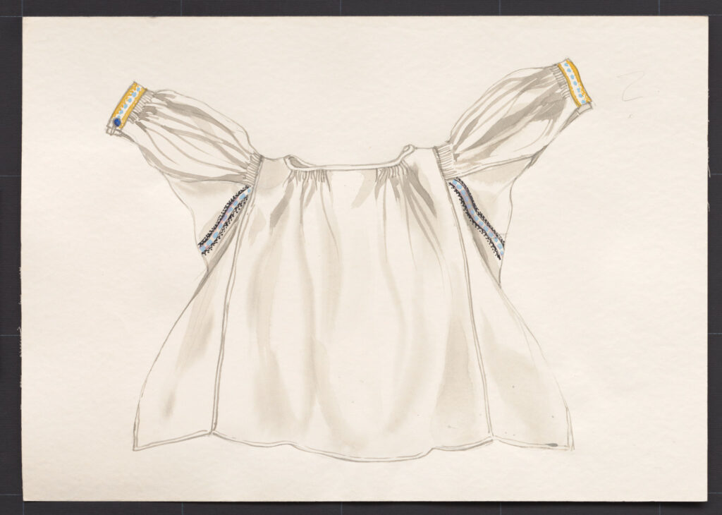 Kresba – oplecko ženské sviatočné