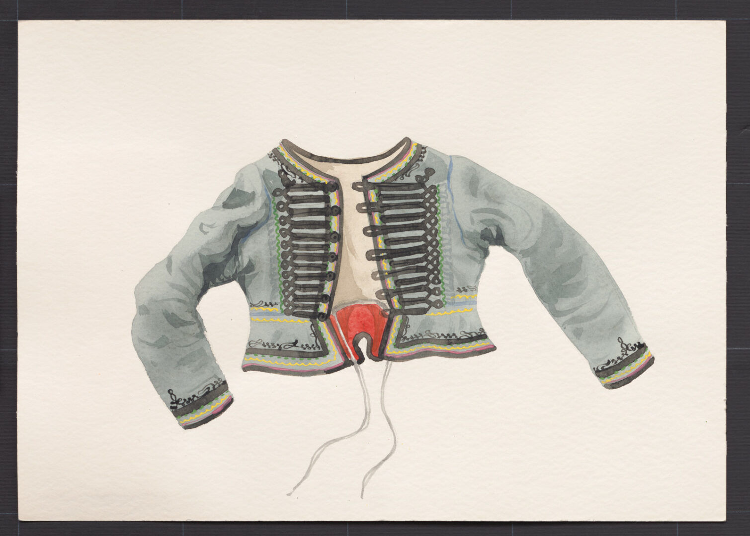 Kresba – kabátik ženský starší