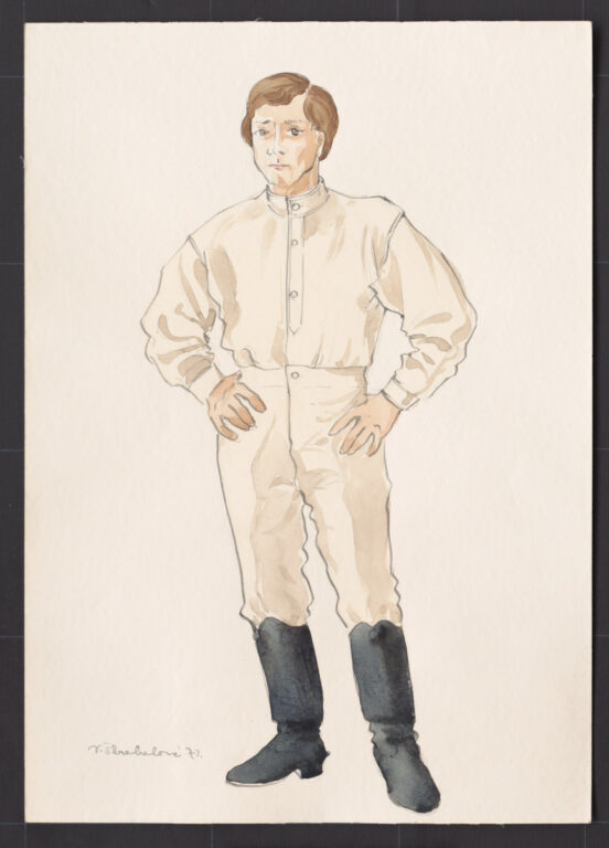 Kresba – odev mužský pracovný