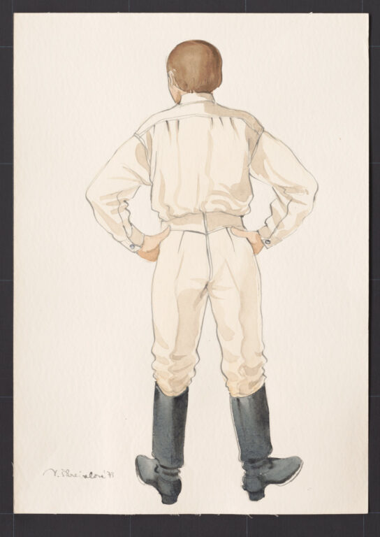 Kresba – odev mužský pracovný