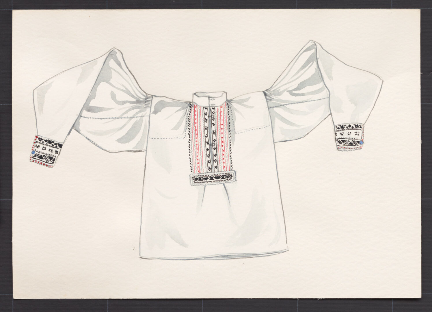 Kresba – košeľa mužská sviatočná