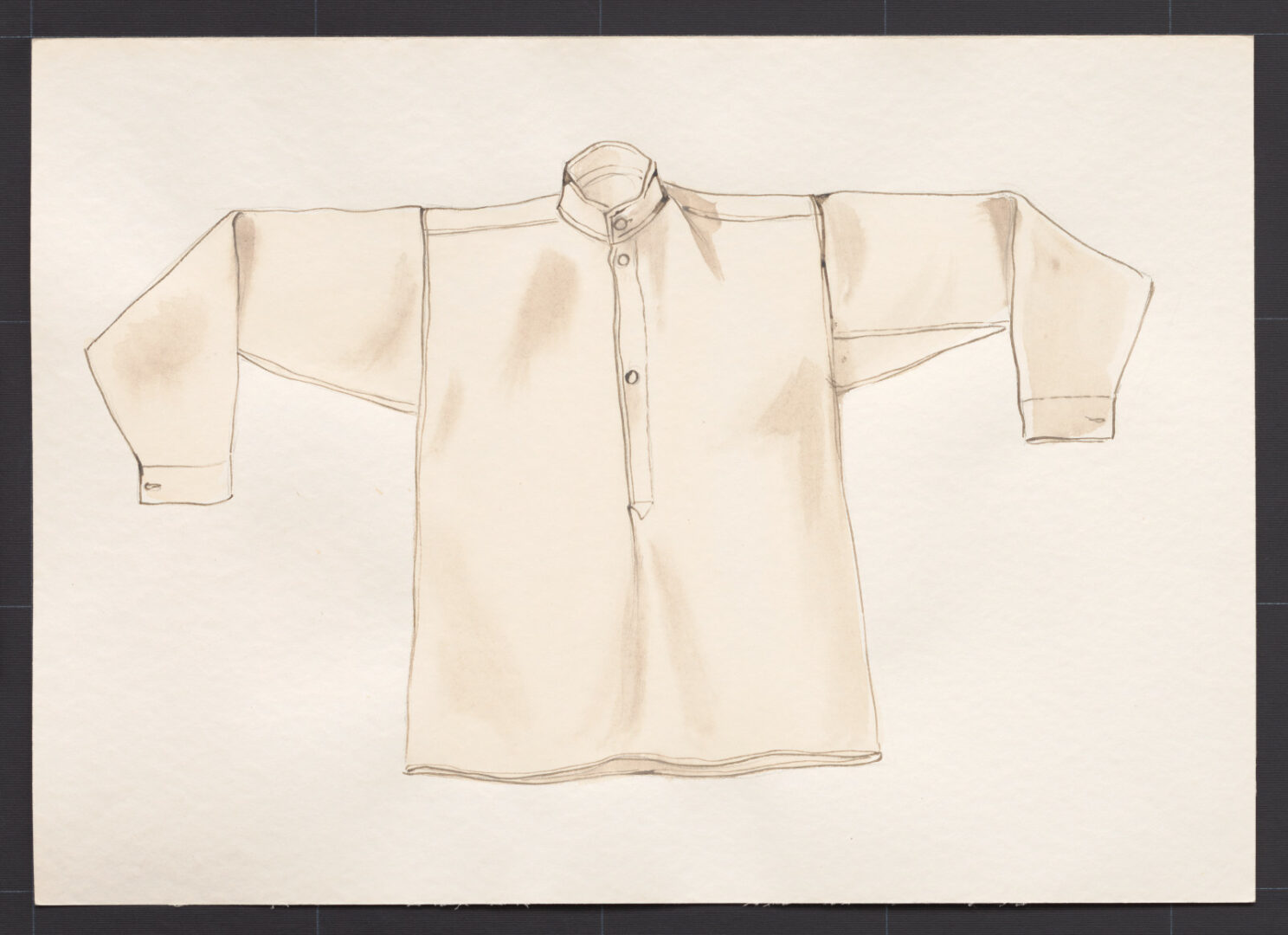 Kresba – košeľa mužská pracovná